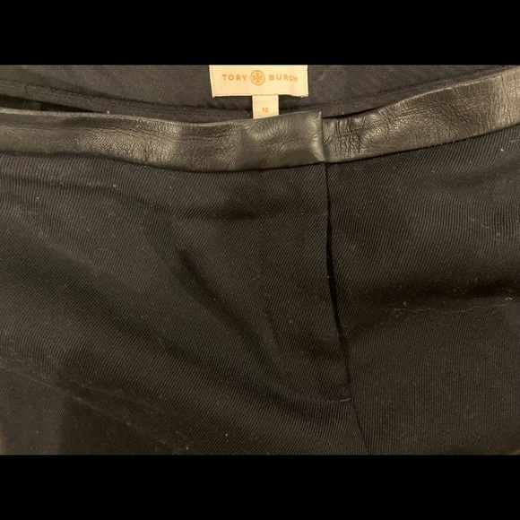 Tory Burch Navy Christy Pant - Picture 2 of 4